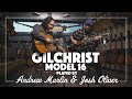 A pair of Gilchrist Archtops played by Andrew Marlin and Josh Oliver