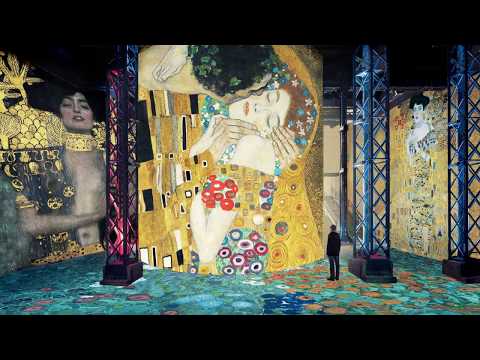 L’Atelier des Lumières - Expositions “Gustav Klimt” et “Hundertwasser”