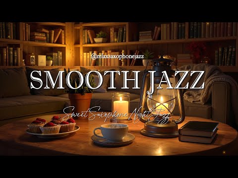 Sweet Saxophone Night Jazz Smooth Jazz Instrumental Gentle Background Music For Deep Sleep 