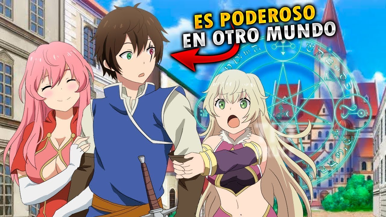 Top 5 ANIMES ISEKAI Donde el Protagonista ES MUY PODEROSO OCULTA SU