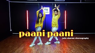 Paani Paani | Badshah | Aastha Gill | Dance cover | D3 Studio | jatin sharma choreography