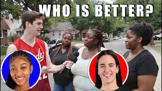 He Ask People if Caitlin Clark or Angel Reese is Better.