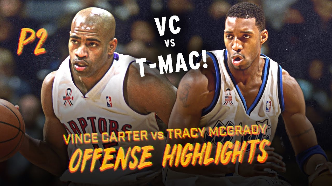 Vince Carter & Tracy McGrady  Tracy mcgrady, Nba basketball teams,  Basketball jones