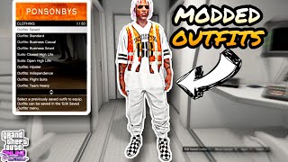 GTA 5 How To Make A Modded White Joggers Outfit With Modded Jersey 1.50!(GTA Clothing Glitches 1.50)