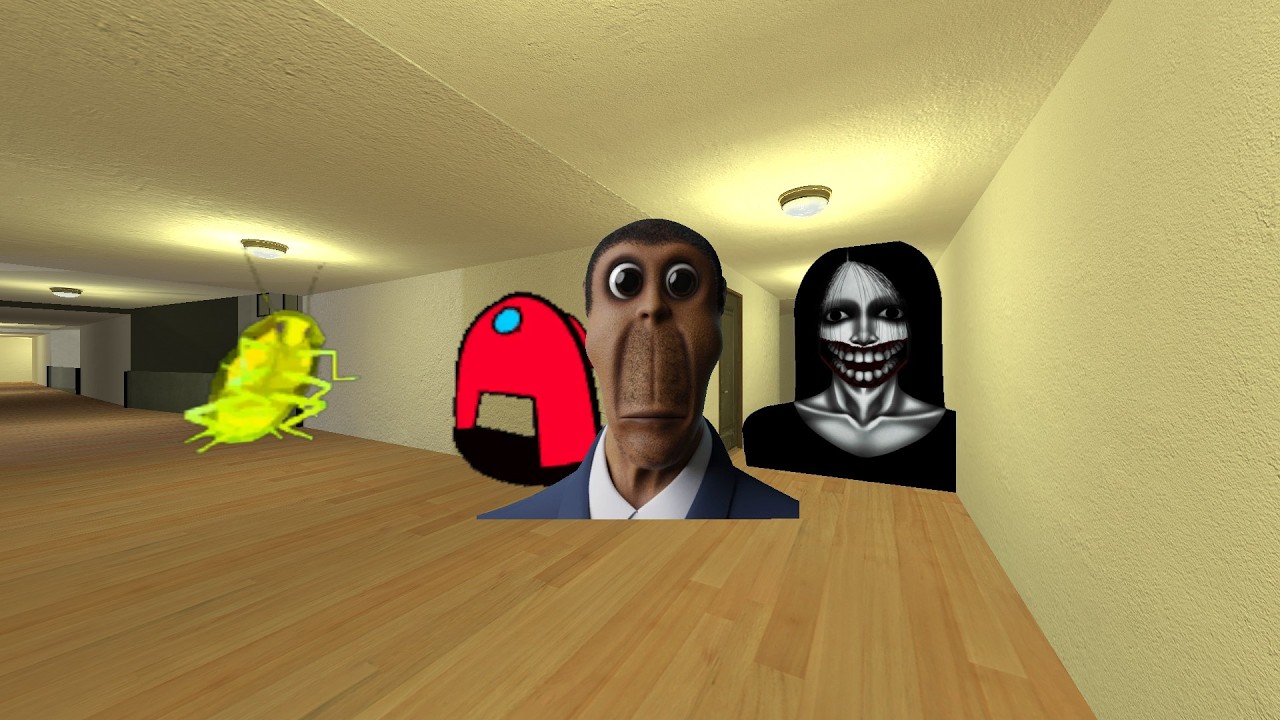 MY NAME IS REALISTIC OBUNGA AMOR YC AND TAPAKAH YYY CTP ALLIHO GMOD #playongmod #gmod #nextbot