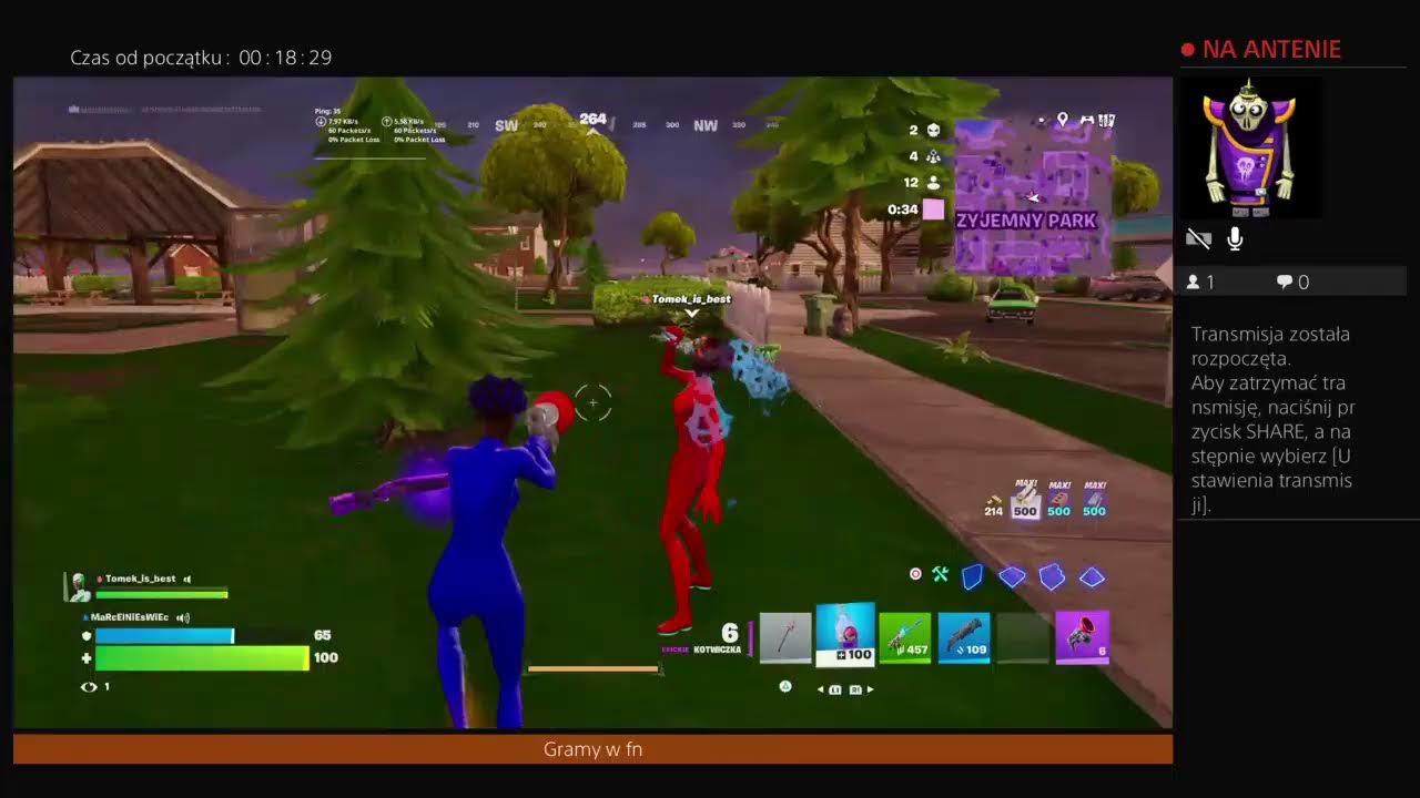 gramy w fortnite
