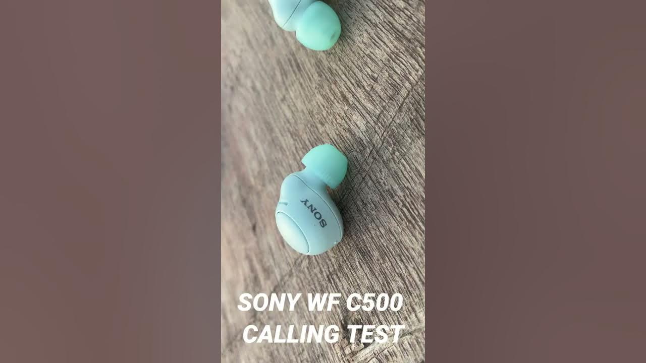 Sony WF C500 Buds Calling Test. #Shorts 