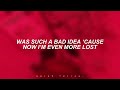 Bad idea  girl in red  lyrics