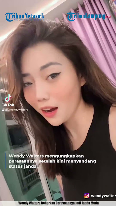 Wendy Walters Beberkan Perasaannya Jadi Janda Muda