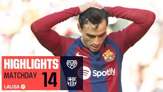 RAYO VALLECANO-FC BARCELONA 1-1| RESUMEN | El FC Barcelona no puede en Vallecas