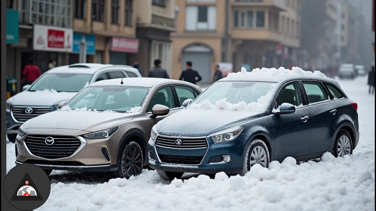 SHOCKING! Golf Ball-Sized Hails Devastated Islamabad, Pakistan and Destroyed Cars And Homes!
