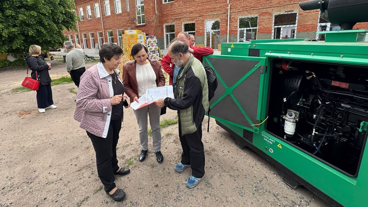 Generátory pre školy v Černihive | ADRA Slovensko