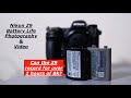 Nikon Z9 Battery Life Test. Stills & Video (8K & 4K ProRes)