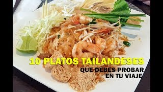 10 platos que debes probar en Tailandia