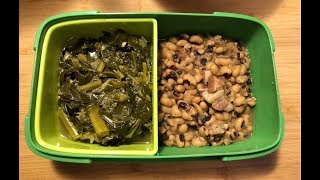 Instant Pot Black-Eyed Peas & Collard Greens