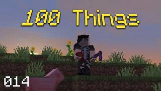I Did 100 Different Things In Minecraft
