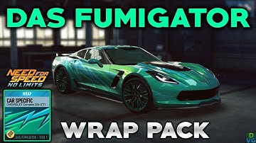 NFS No Limits | Das Fumigator Wrap Pack - Chevrolet Corvette Z06