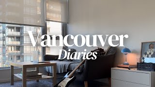 Slow Living in Vancouver, calm days, my quite life, studio apartment.