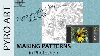 Hi Guys! I wanted to show you how I make my patterns for my pyrography pieces in Photoshop CC 2015. Of course, you can always 