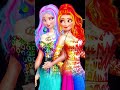 Frozen: Elsa Anna Glow Up Rainbow Girl - Disney Princesses Transformation