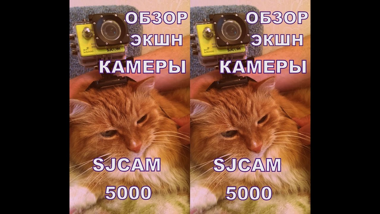 Обзор бюджетной экшн камеры SJCAM5000 WIFI  Тест камеры в боксе