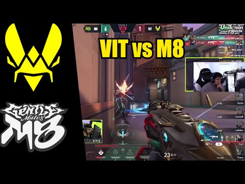 Som reacts to M8 Gentle mates vs Team Vitality | Full match | Champions Tour 2024: EMEA Stage 1 |