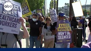 Over 75K healthcare workers go on strike