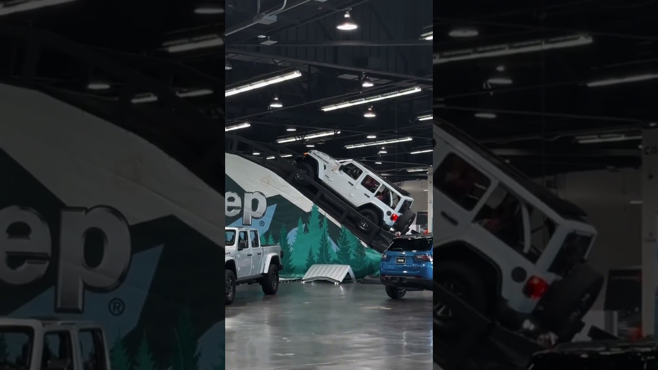 Epic Jeep Obstacle Challenge! 