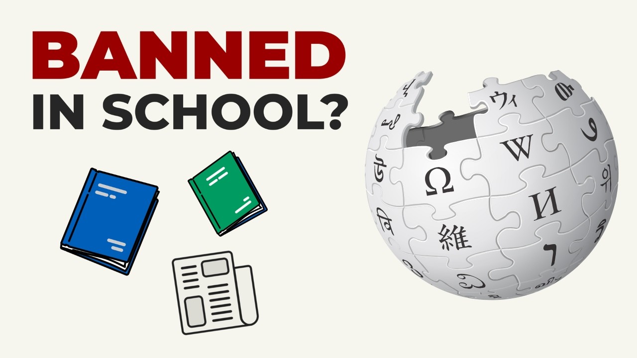 Video thumbnail — Can you use Wikipedia for school? | A WIKI MINUTE