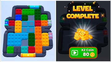 Color block jam Level 450 Walkthrough Solution 