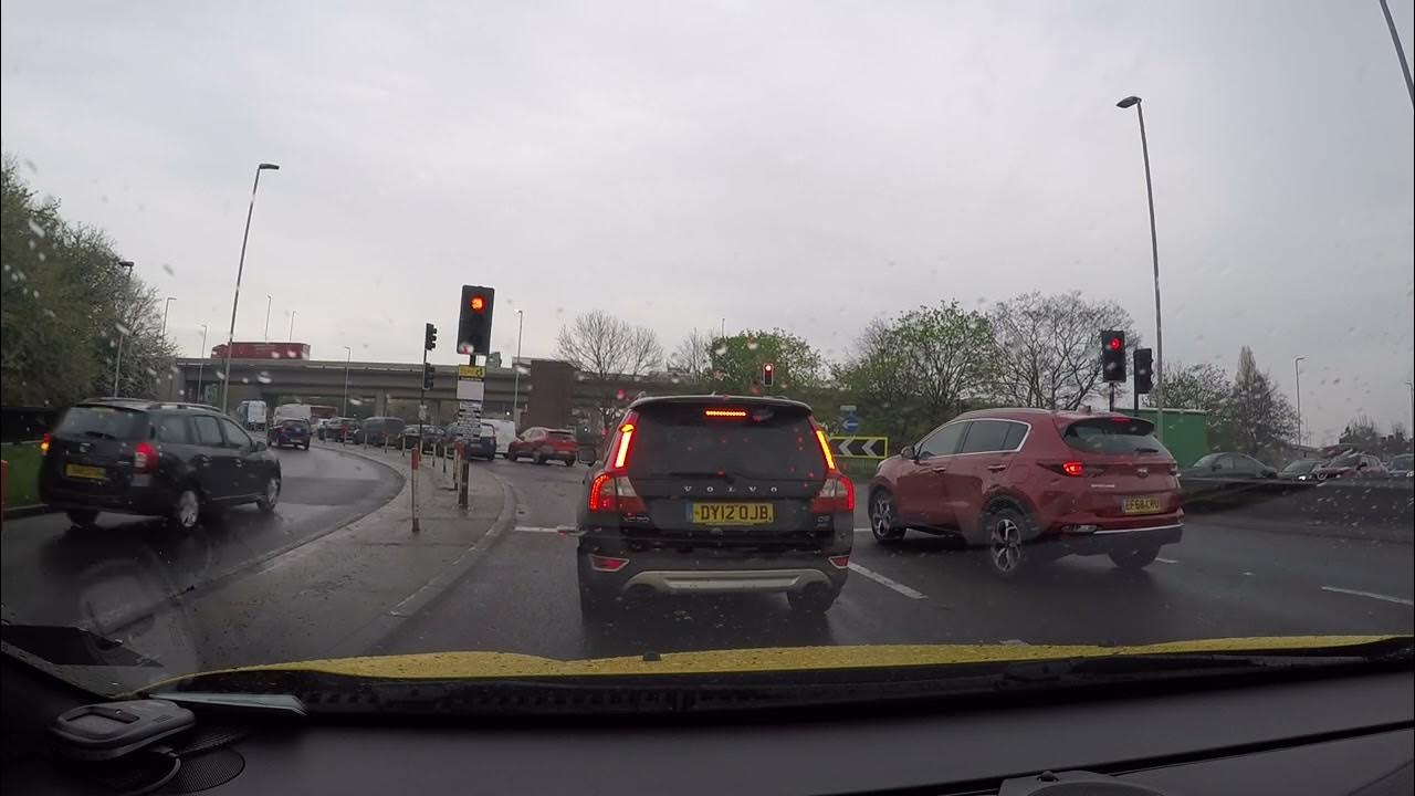 Redbridge Roundabout 3rd Exit from Wanstead direction towards A12 Gants