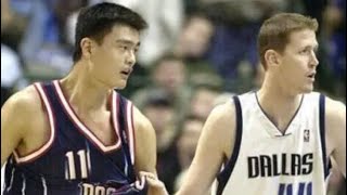 7'6' Yao Ming schools 7'7' Shawn Bradley