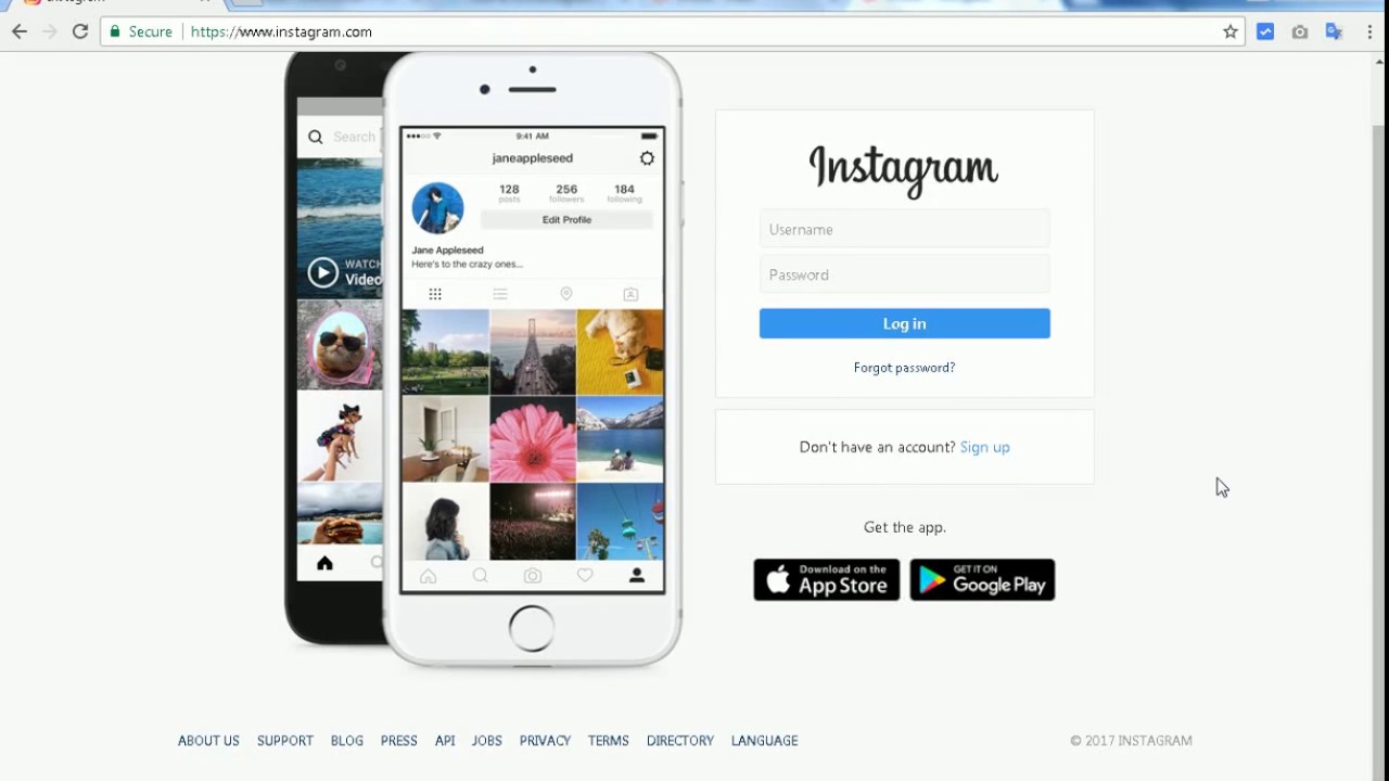 download pictures from instagram to pc