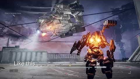 How to easily beat the AH12 HC Helicopter Boss Fight | Armored Core 6 Fires of Rubicon