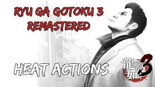 Ryu ga Gotoku 3 Remastered - Heat Actions