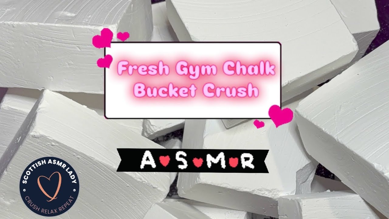 Plain Jane Gym Chalk Crush • ASMR
