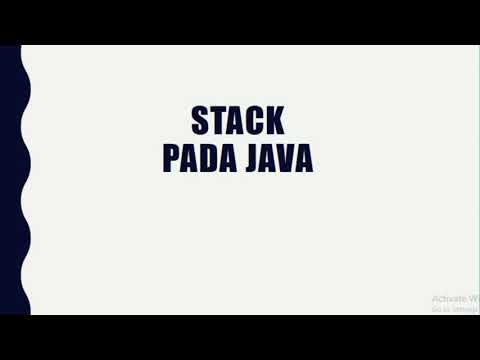 STACK Pada Java