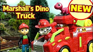 Marshall's new Dino Movie Fire Truck robot dinosaur Rescue Mission