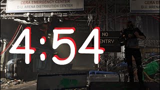 Division 2 District Union Arena - Legendary Speedrun [ any% ][ 4:54 ]