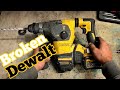Repairing a Dewalt DCH333 SDS drill that is grinding and will not rotate when drilling