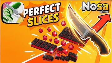 LIVE • Perfect Slices Gameplay – Satisfying Fruit Cutting (Android/iOS) #perfectslice