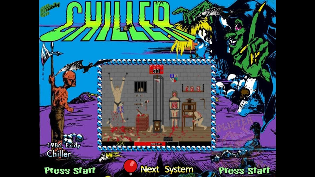 Chiller (Alberto Blaze) Arcade Game Walkthrough YouTube