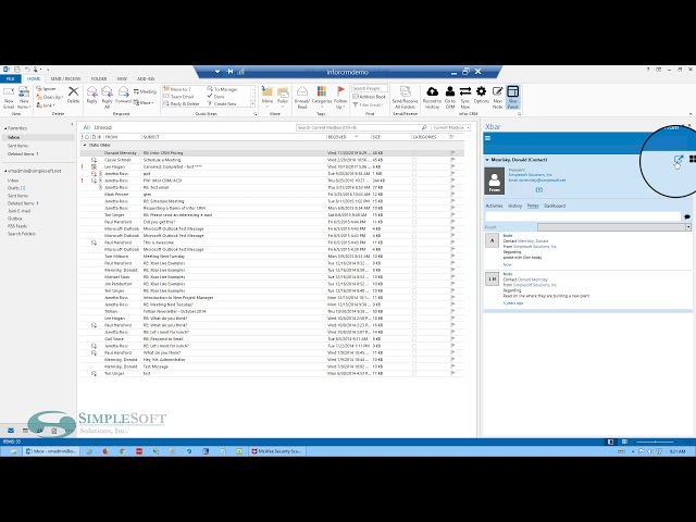 Infor Xbar v1.4 Demo