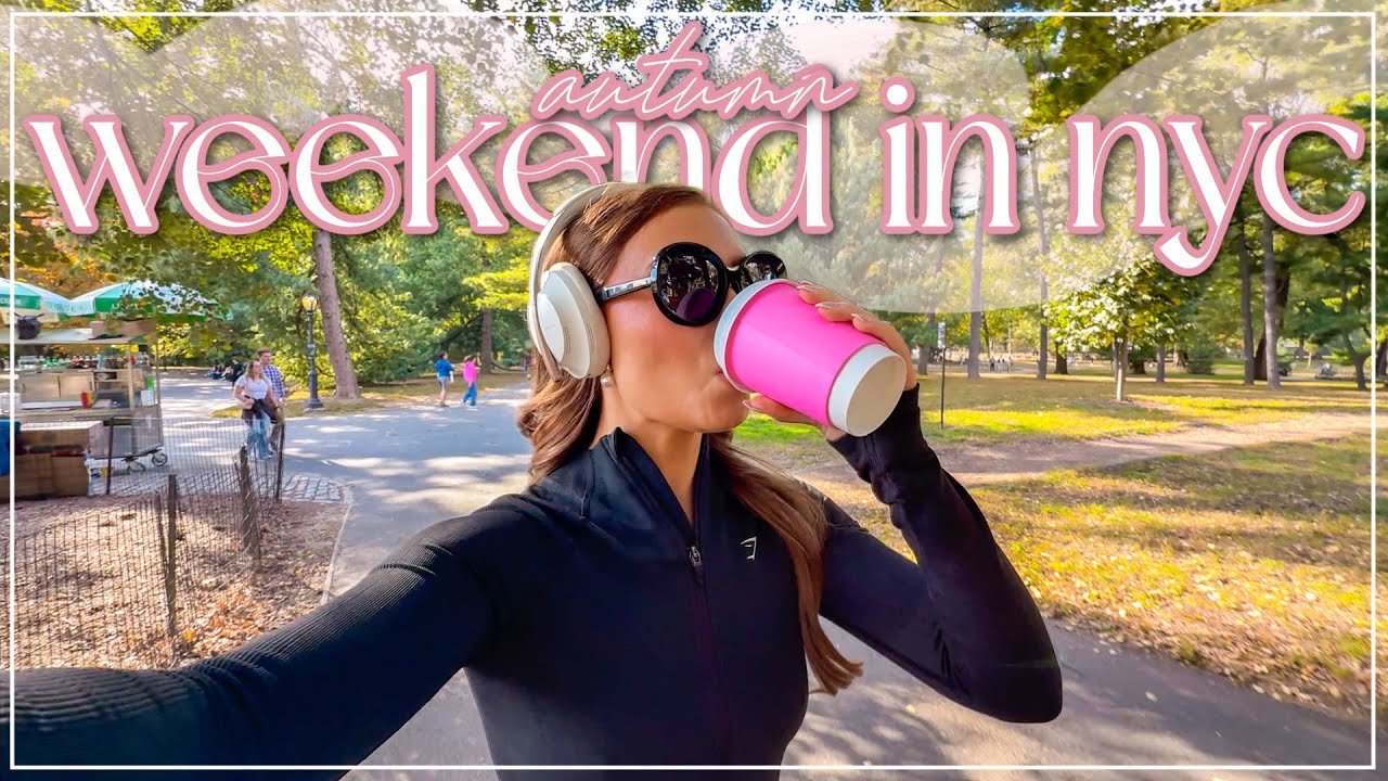 Видеоблог о выходных в Нью-Йорке🍁 | Эстетичные осенние дни и уютные рутины | Лорен Норрис