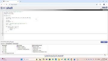Mencari Linear search