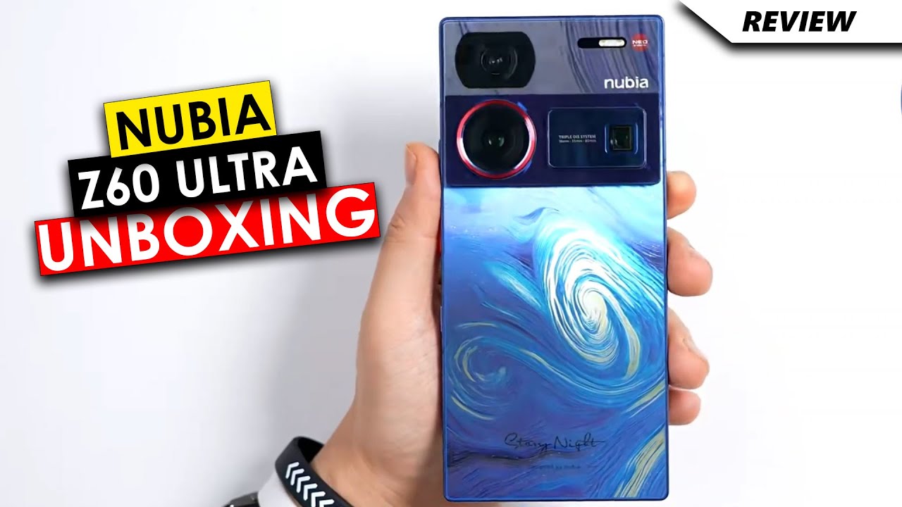 Nubia Z60 Ultra Starry Sky Collector's Edition Unboxing 