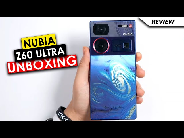 Nubia Z60 Ultra Unboxing, Price in UK, Review