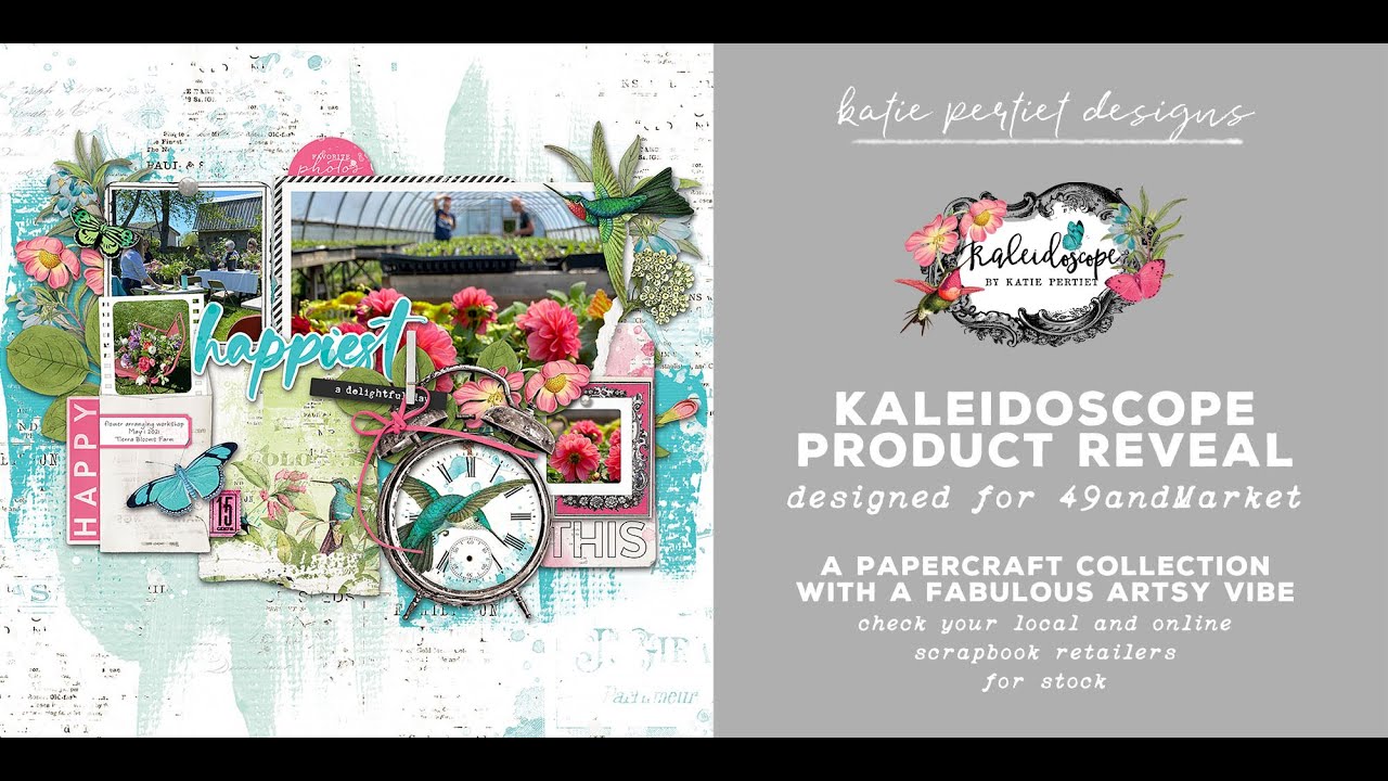 Vintage Artistry Kaleidoscope Collection for 49andMarket Unboxing
