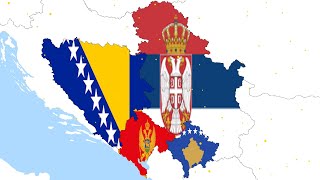 Serbia Vs Bosnia.  &  Montenegro & Kosovo