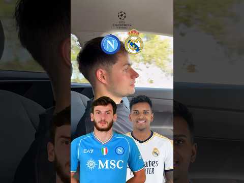 NAPOLI VS REAL MADRID #napoli #realmadrid #championsleague #rodrygo #bellingham #osimhen #futbol